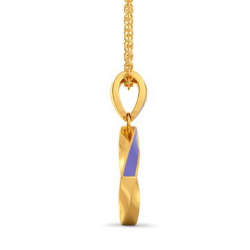 Lilac Vision Gold Pendants