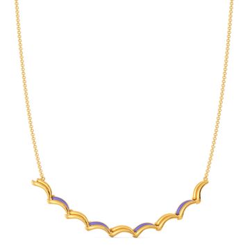 Lilac Feels Gold Necklaces