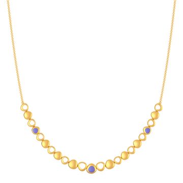 Lilac Fields Gold Necklaces