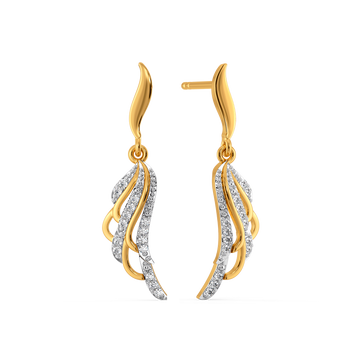 Dreamlike Mood Diamond Earrings