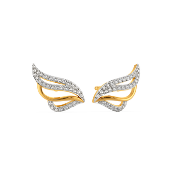 Dreamlike Mood Diamond Earrings