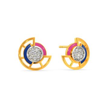 Glam Dust Diamond Earrings