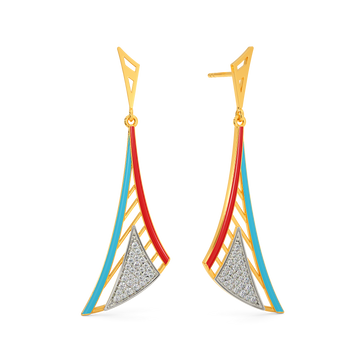 Summer Breeze Diamond Earrings