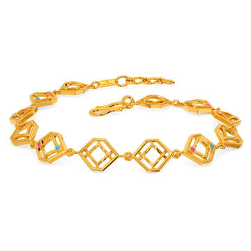 Summer Hues Gold Bracelets