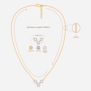 Crest Appeal Diamond Necklaces