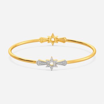 Monogram Maven Diamond Bangles