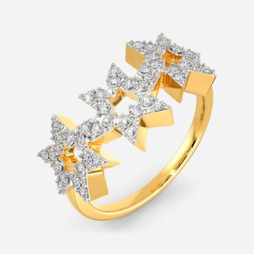 Star Statement Diamond Rings