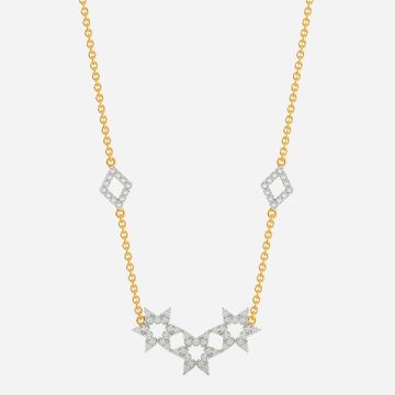 Star Statement Diamond Necklaces