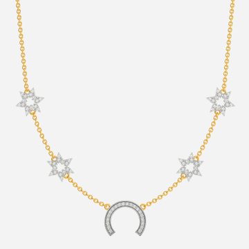 Star Crest Diamond Necklaces