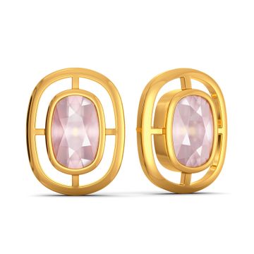 Pink Periwinkle Gemstone Earrings
