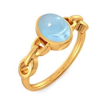 Blue Hues Gemstone Rings