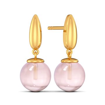 Dews of Pink Gemstone Earrings