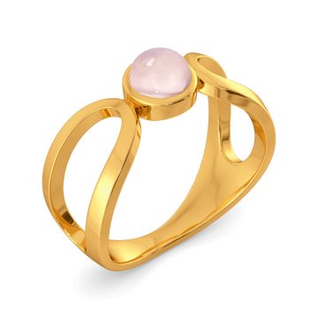 Dews of Pink Gemstone Rings