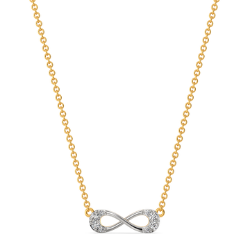 Loop Me In Diamond Necklaces