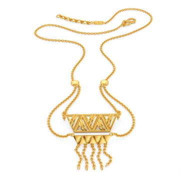 Leather Weather Gold Necklaces