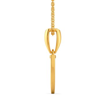 Leather Canvas Gold Pendants