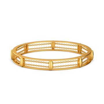 Link A Ride Gold Bangles