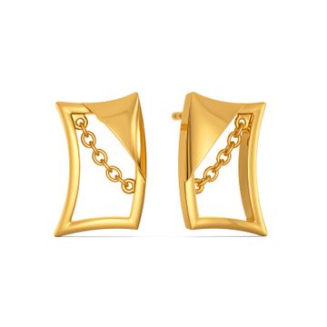 The Brando Look Gold Earrings