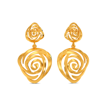 Blooming Dale Gold Earrings