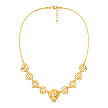 Blooming Dale Gold Necklaces