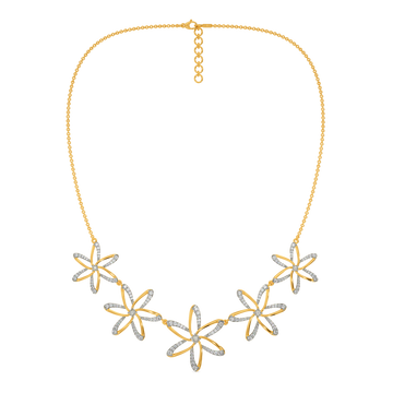 Flora Power Diamond Necklaces