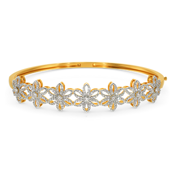 Season de Flora Diamond Bangles