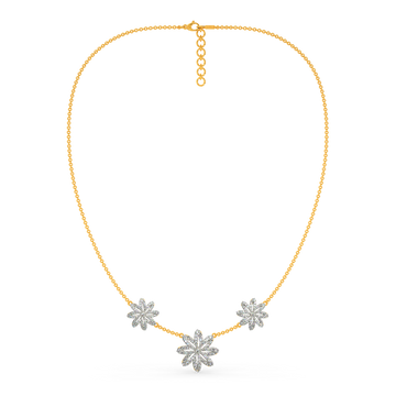 Your Flora Story Diamond Necklaces