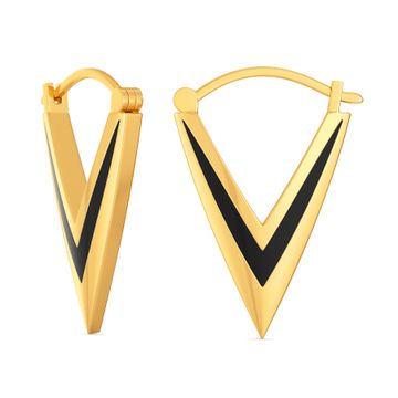 Trench Trials Gold Earrings