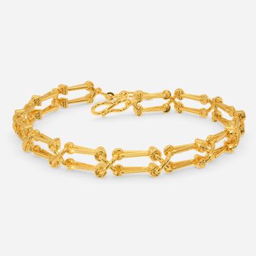 Twistie Lace Gold Bracelets