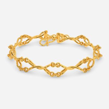 So Lacy Gold Bracelets