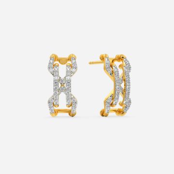 Starburst Lace Diamond Earrings