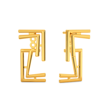 Chic Stacking Gold Earrings