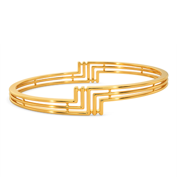 Chic Stacking Gold Bangles