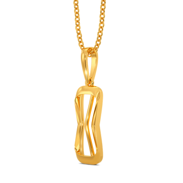 Playful Layers Gold Pendants