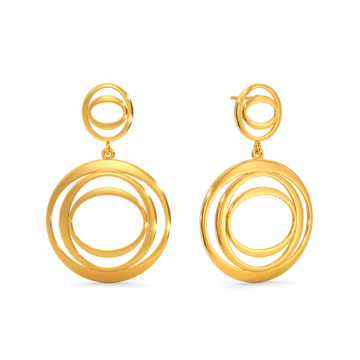 Redefined Layers Gold Earrings