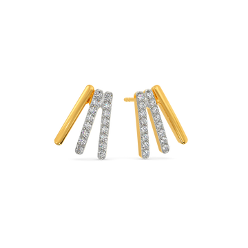 Layer Blink Diamond Earrings