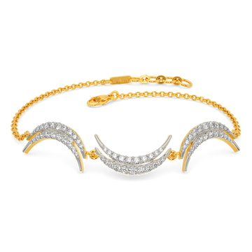 Layers of Quirkiness Diamond Bracelets