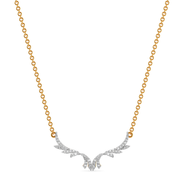 Flapper Girl Diamond Necklaces