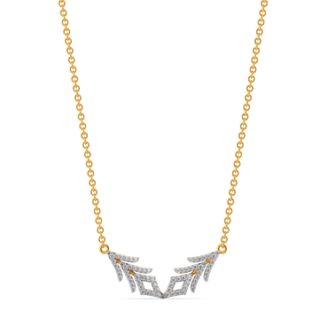 Rebel Flapper Diamond Necklaces