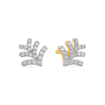 Rebel Flapper Diamond Earrings