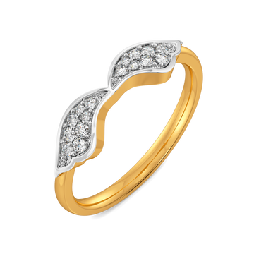 Swing and Swirl Diamond Rings