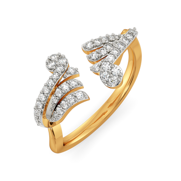 Iconic Flapper  Diamond Rings