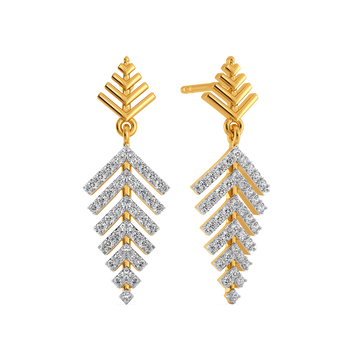 Art Deco Darling Diamond Earrings