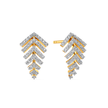 Art Deco Darling Diamond Earrings