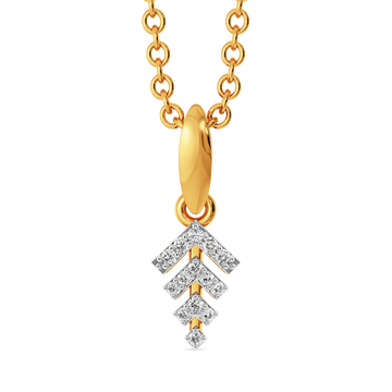 Art Deco Darling Diamond Pendants