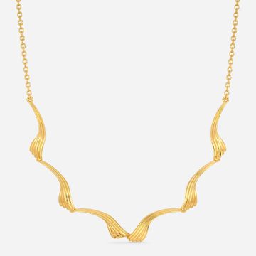 Cocooned Comfort Gold Necklaces