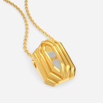 Tucked N Toasty Gold Pendants
