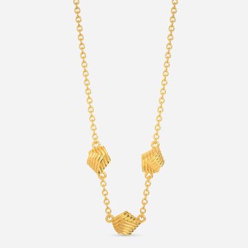 Pile on the Drama Gold Necklaces