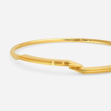 Puffer Please Gold Bangles