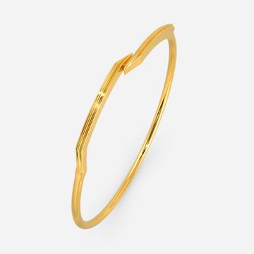 Puffer Please Gold Bangles